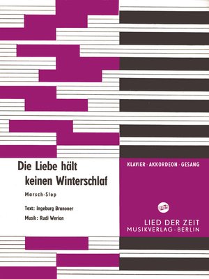 cover image of Die Liebe hält keinen Winterschlaf